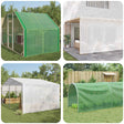 Vidaxx presenninger 2 stk leno 260 g m² 4x10 m hvid