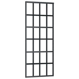 Vidaxx skydedør med beslag 76x205 cm aluminium og ESG glas