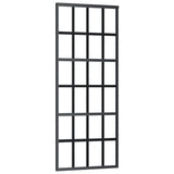 Vidaxx skydedør med beslag 76x205 cm aluminium og ESG glas