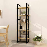 Vidaxl boekenkast met 5 schappen 60x30x175 cm massief grenenhout