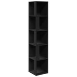 Vidaxl hoekkast 33x33x164,5 cm bewerkt hout zwart