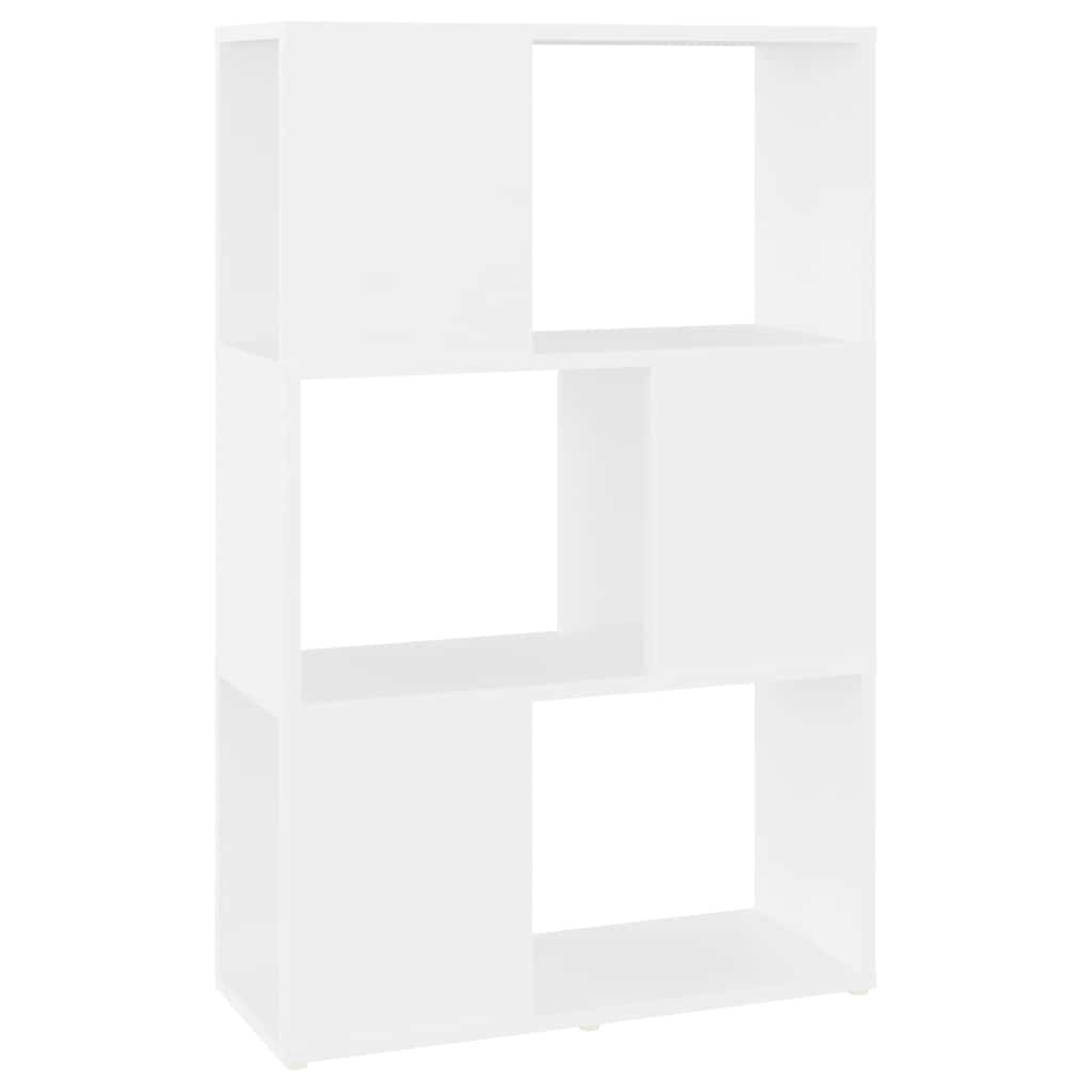 Vidaxl boekenkast kamerscherm 60x24x94 cm bewerkt hout wit