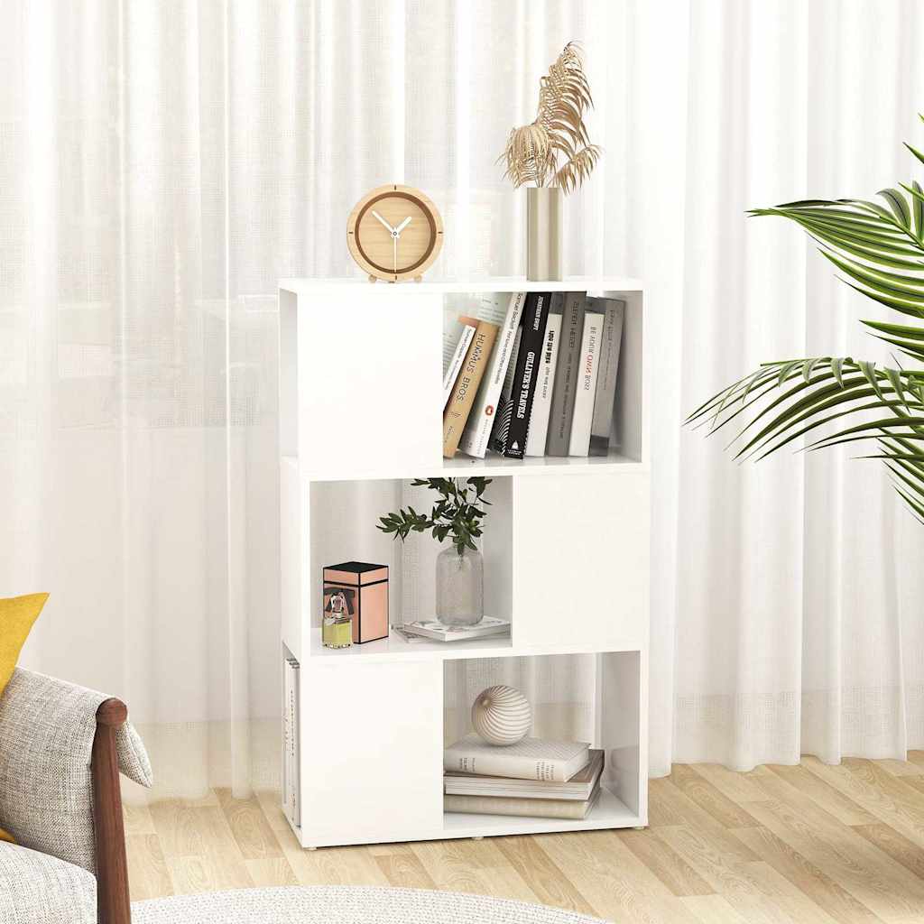 Vidaxl boekenkast kamerscherm 60x24x94 cm bewerkt hout wit