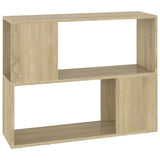 Vidaxl tv-meubel 80x24x63 cm bewerkt hout sonoma eikenkleurig