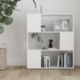 Vidaxl boekenkast kamerscherm 80x24x94 cm bewerkt hout wit