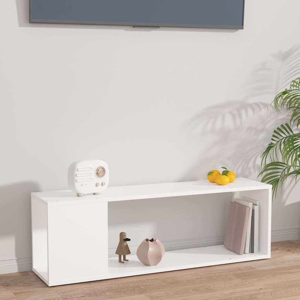 Vidaxl tv-meubel 100x24x32 cm bewerkt hout wit