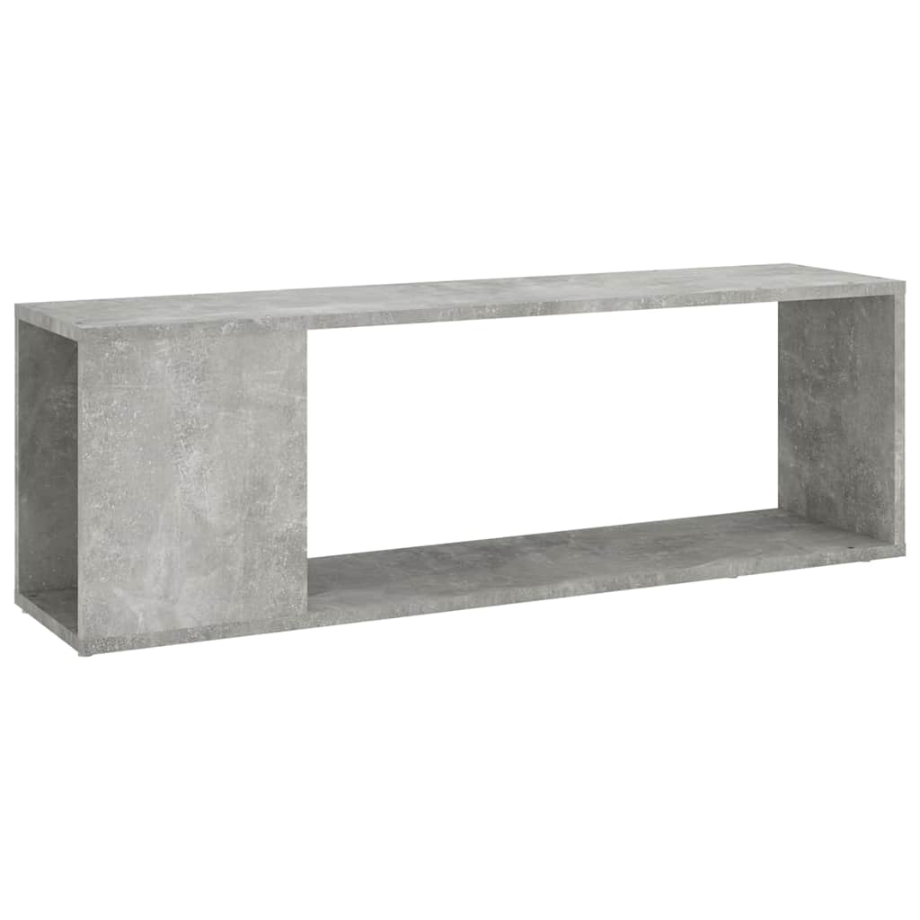 Vidaxl tv-meubel 100x24x32 cm bewerkt hout betongrijs