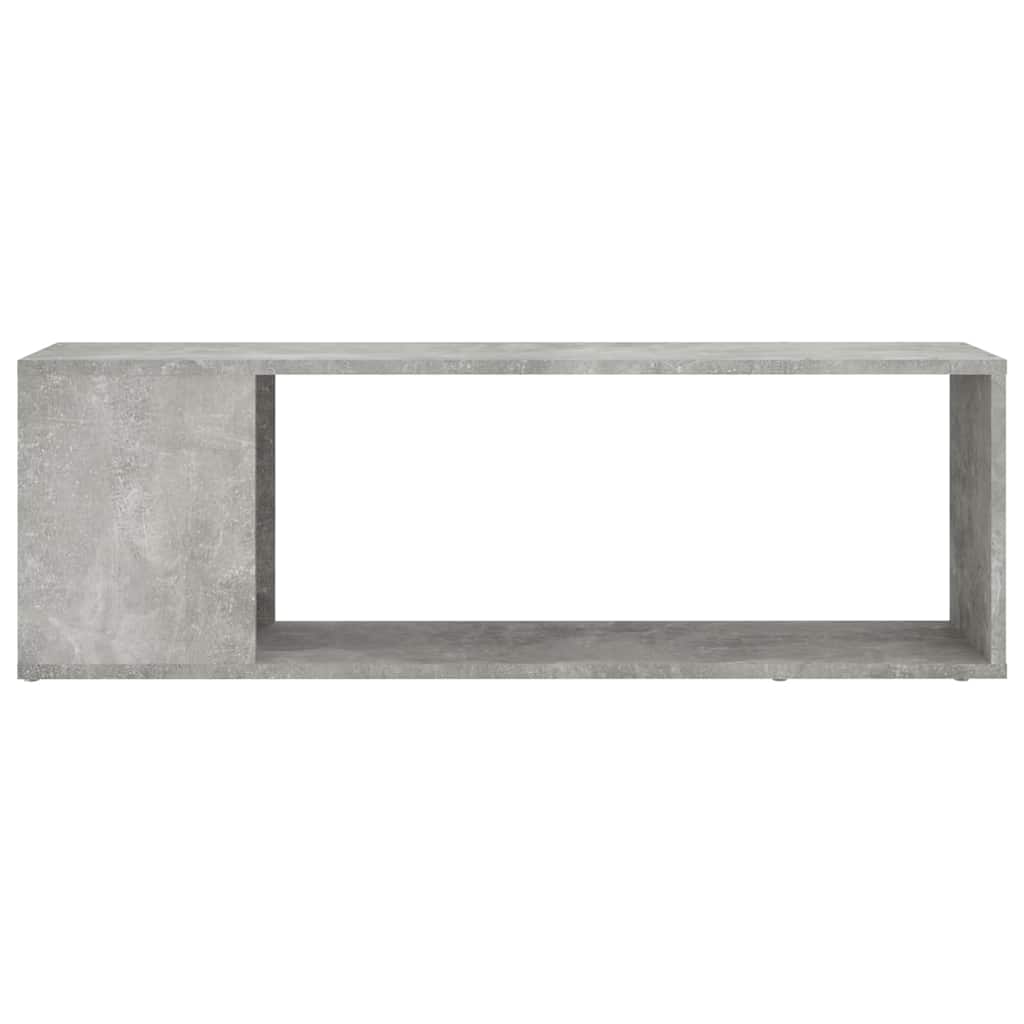 Vidaxl tv-meubel 100x24x32 cm bewerkt hout betongrijs