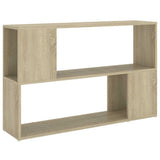 Vidaxl boekenkast 100x24x63 cm bewerkt hout sonoma eikenkleurig