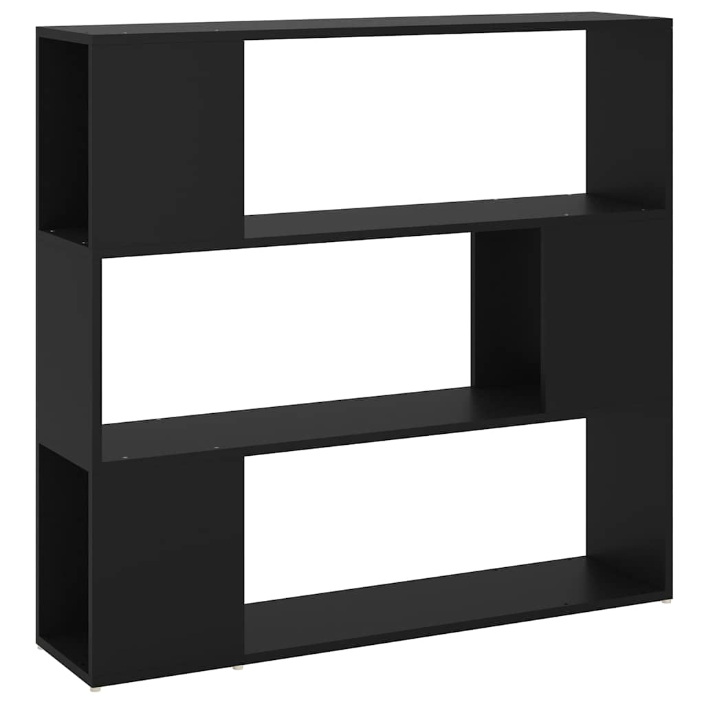 Vidaxl boekenkast kamerscherm 100x24x94 cm zwart