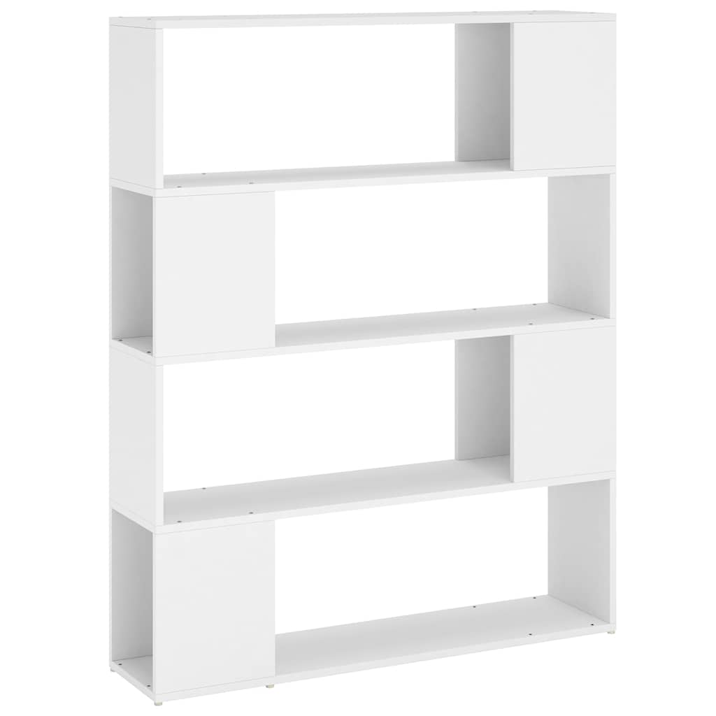Vidaxl boekenkast kamerscherm 100x24x124 cm wit