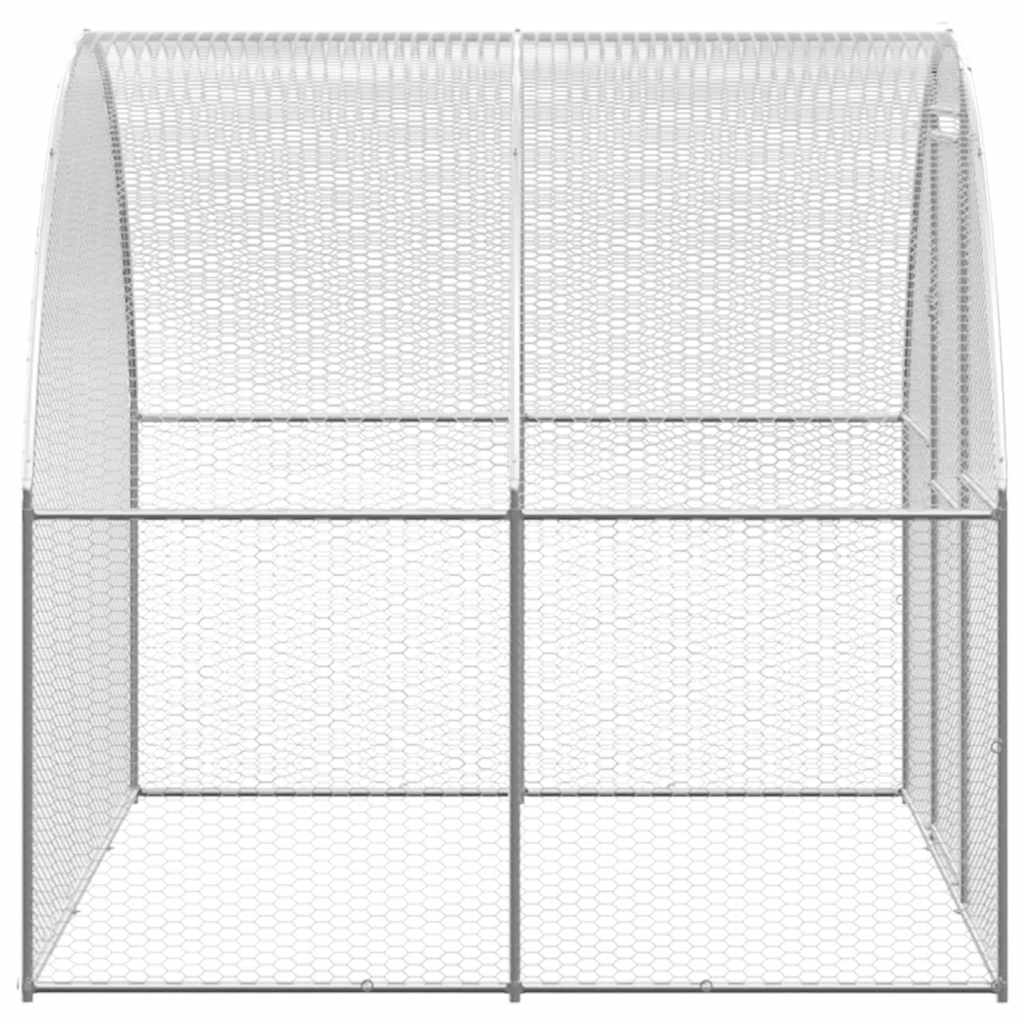 Vidaxl Chicken Run 3x2x2 M Galvaniseret stål