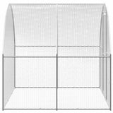 Vidaxl Chicken Run 3x2x2 M Galvaniseret stål