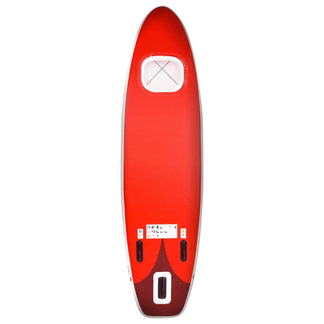 Vidaxl Stand Up Paddleboard Set Oppustelig 330x76x10 cm rød