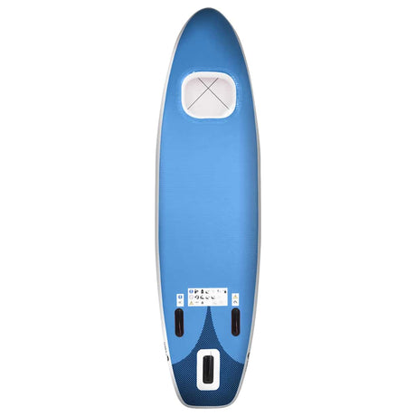 Vidaxl Stand Up Paddleboard Set Oppustelig 360x81x10 cm havblå