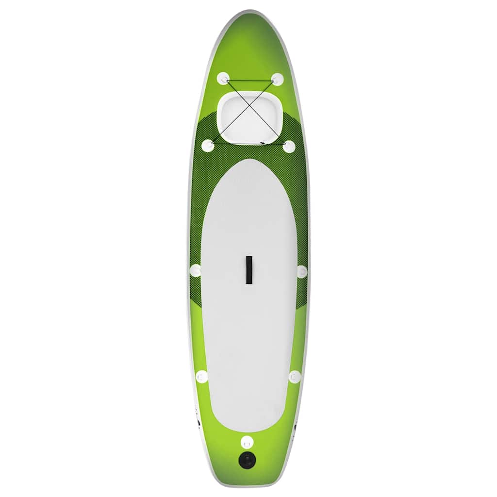 Vidaxl Stand Up Paddleboard Set Oppustelig 360x81x10 cm grøn