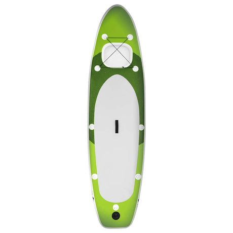 Vidaxl Stand Up Paddleboard Set Oppustelig 360x81x10 cm grøn