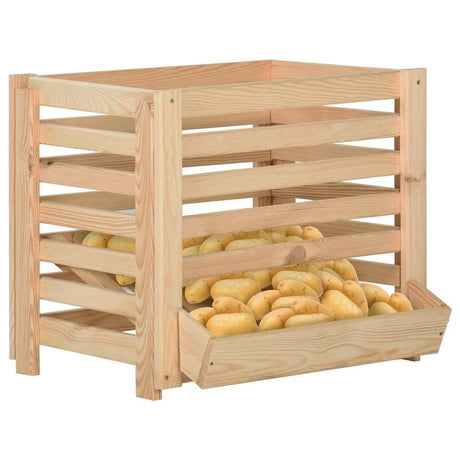 Vidaxl Potato Plebst 60x40x50 cm Solid fyrretræ