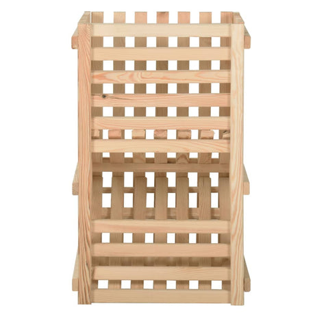 Vidaxl Potato Plist 50x50x80 cm Solid fyrretræ