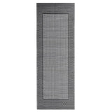 Vidaxl Udenfor Rug Aakil 80x250 cm polypropen sort