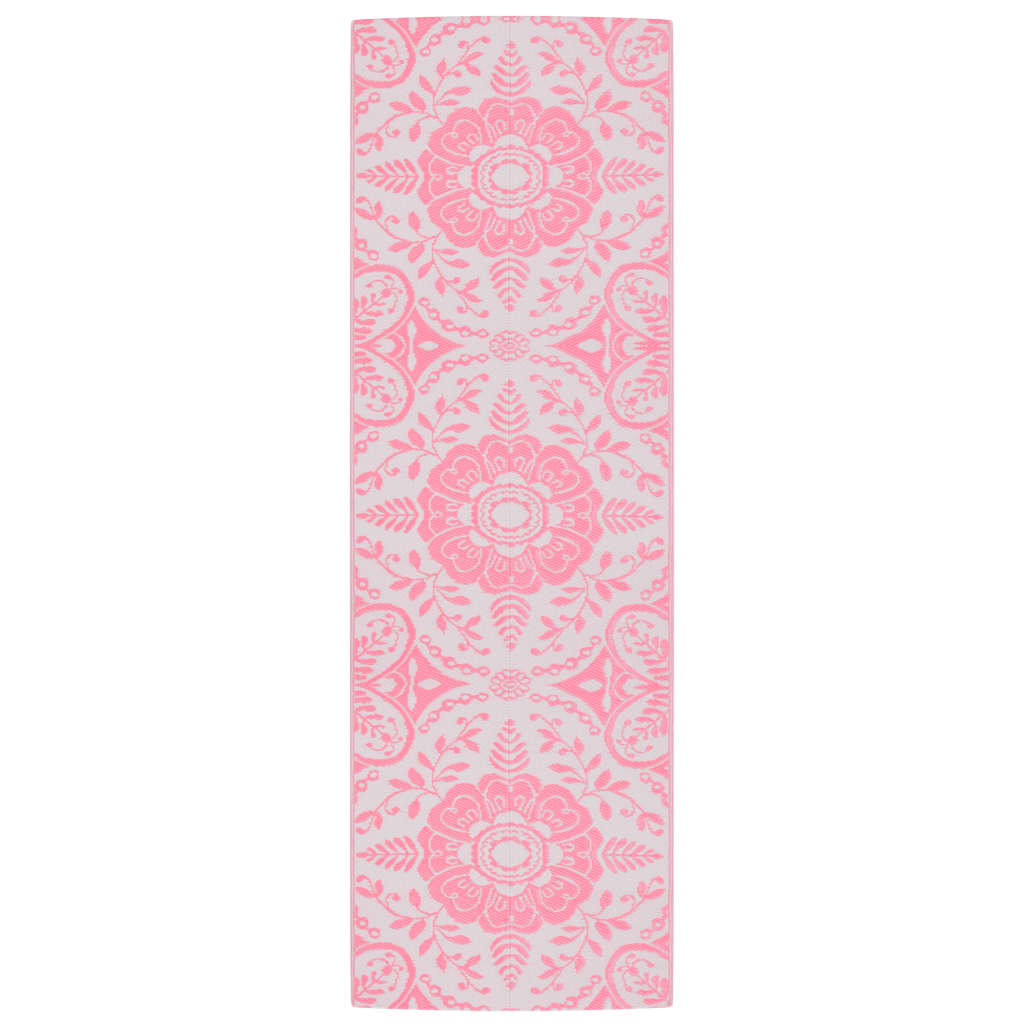 Vidaxl uden for tæppet 80x250 cm polypropen pink