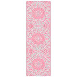 Vidaxl uden for tæppet 80x250 cm polypropen pink