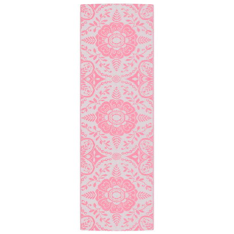 Vidaxl uden for tæppet 80x250 cm polypropen pink