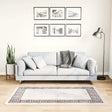 Vidaxl tæppe vaskbart anti-slip 80x150 cm lys beige