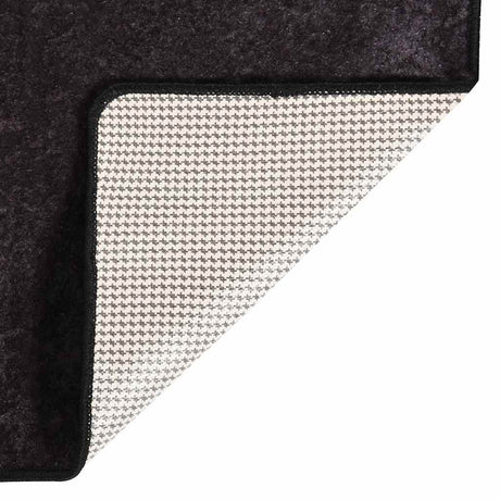 Vidaxl Rug Washable Anti-Slip 120x180 cm Anthracite-farvet