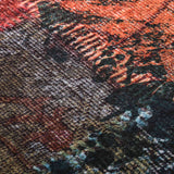 Vidaxl Rug Washable Anti-Slip Patchwork 80x150 cm flerfarvet