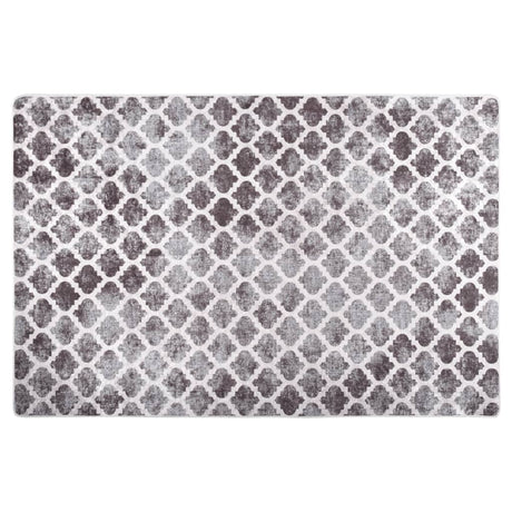 Vidaxl tæppe vaskbart anti-slip 80x150 cm flerfarvet
