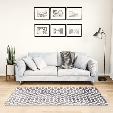 Vidaxl tæppe vaskbart anti-slip 80x150 cm flerfarvet