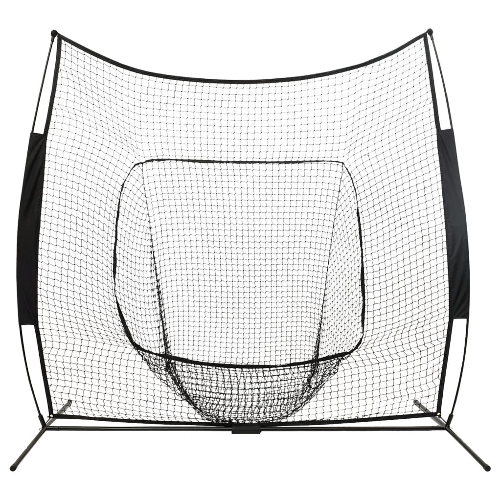 Vidaxl basebal softballnet 241x106.5x216 cm metal