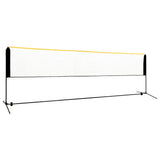 Vidaxl Badmintonnet Justerbar 500x103x94-158 cm metal