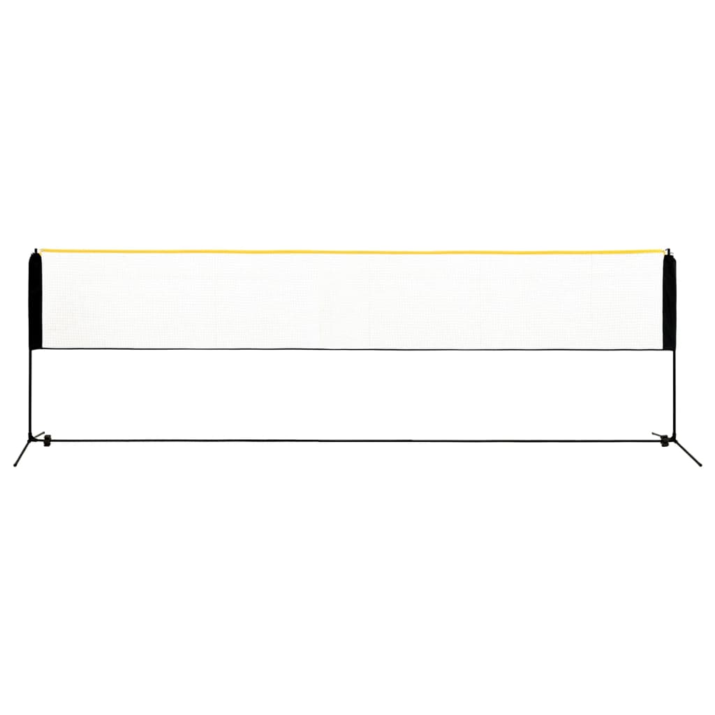 Vidaxl Badmintonnet Justerbar 500x103x94-158 cm metal