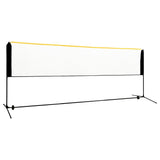 Vidaxl Badmintonnet Justerbar 400x103x94-158 cm metal