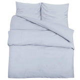 Vidaxl DUVET OVERLAY Set let 200x220 cm mikrofiber grå