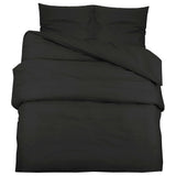 VIDAXX DUVET -DÆKNING Sæt let 260x220 cm mikrofibre sort