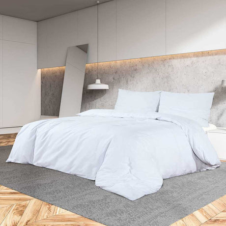 Vidaxl Duvet Crossing Set lette 135x200 cm mikrofiber hvid