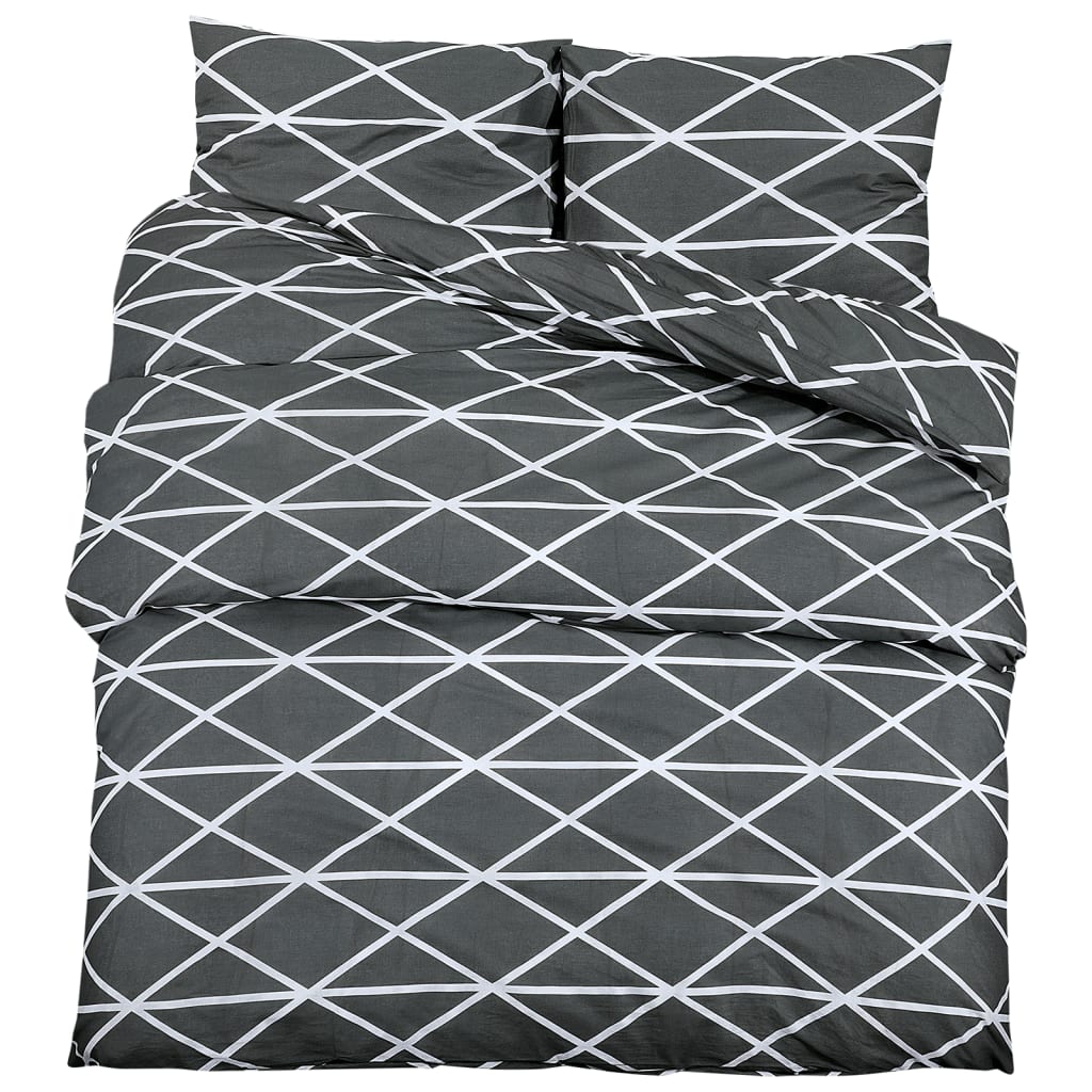 VIDAXX DUVET -DÆKNING Sæt 200x200 cm bomuldsgrå