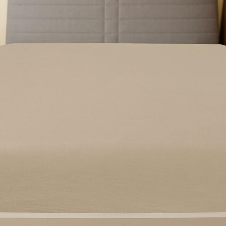 Vidaxl Fitted Sheets Jersey 2 St 100x200 cm Cotton Taupe