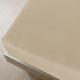 Vidaxl Fitted Sheets Jersey 2 St 100x200 cm Cotton Taupe