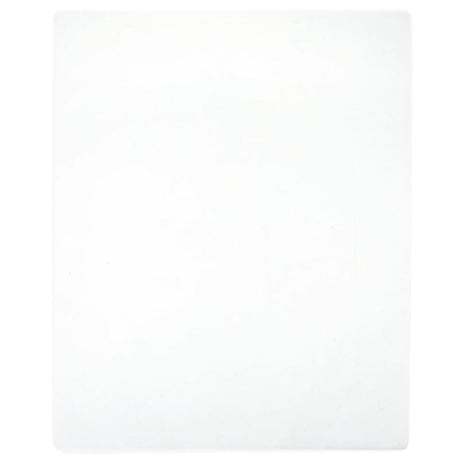 Vidaxl Fitted Sheet Jersey 90x200 cm bomuld hvid