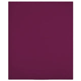 Vidaxl Fitted Sheet Jersey 180x200 cm Cotton Bordeaux Rood