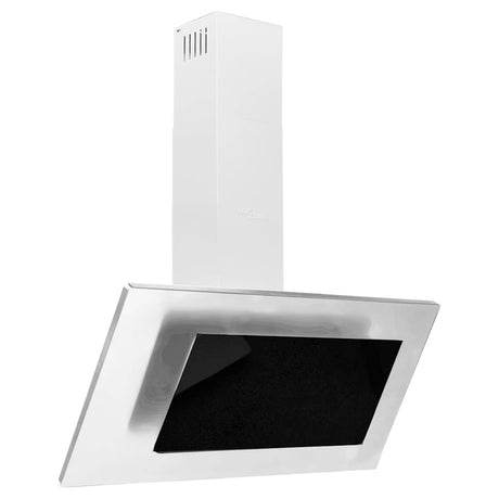 Vidaxl Wall Extractor Hood 90 cm Rustfrit stål hærdet glas sølvfarvet