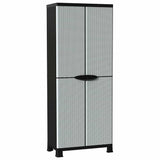Vidaxl opbergkast 68x39x171,5 cm rattan ontwerp