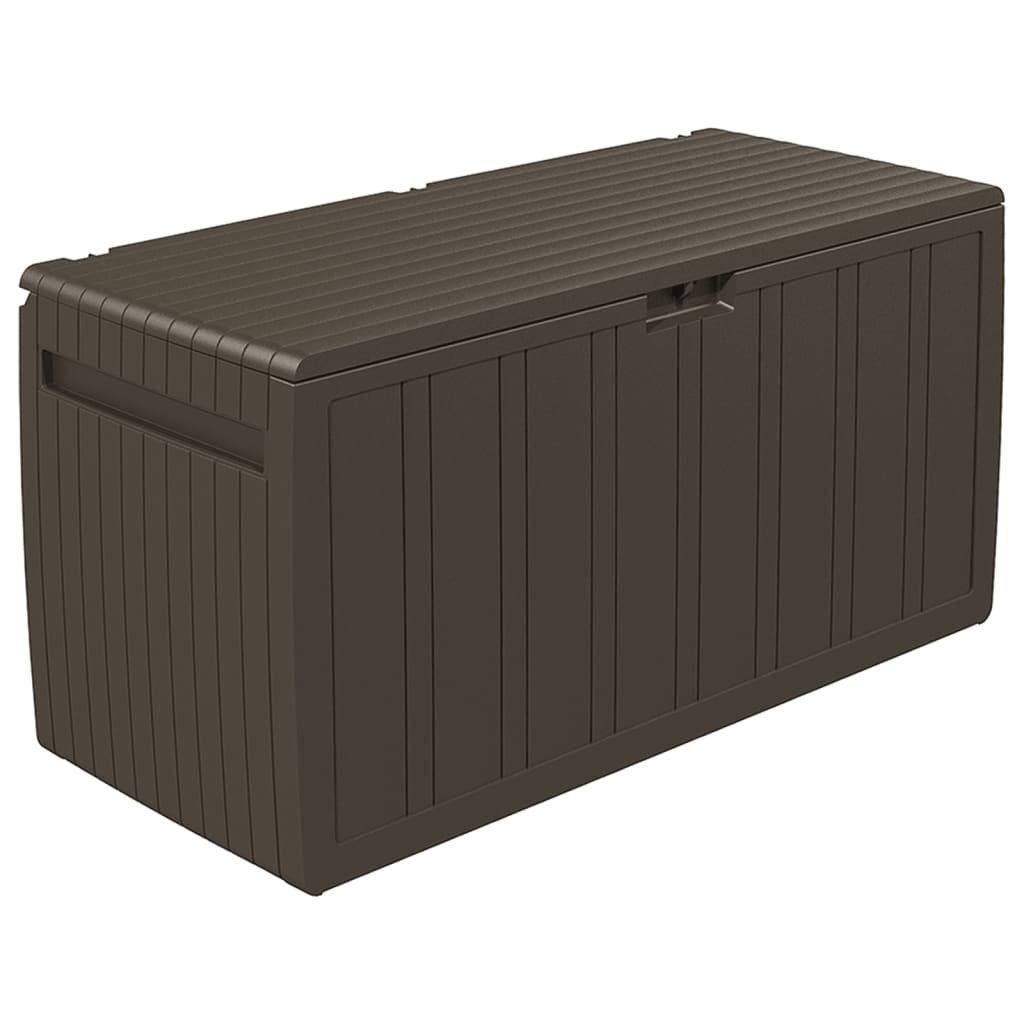 Vidaxl Pushion Box 117x45.5x57,5 cm 270 L Brun