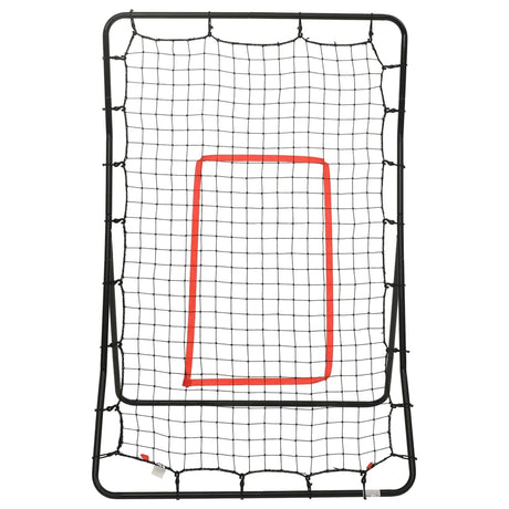 Vidaxl softball rebounder 88x79x137 cm stål
