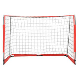Vidaxl Fodboldmål 184x91x124,5 cm stål