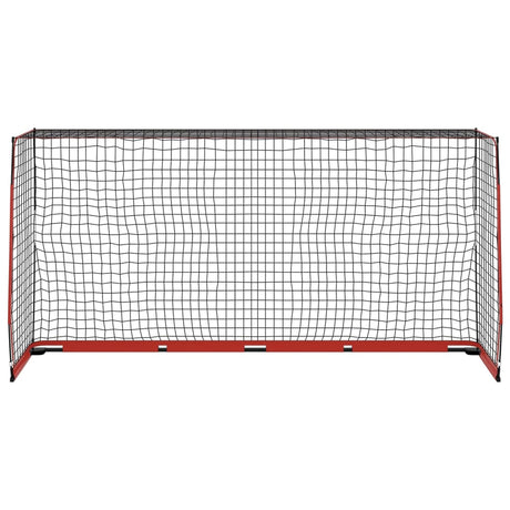 Vidaxl Fodboldmål 366.5x91x183 cm stål